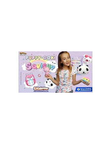 SOBRES PUPPY DOKI SQUISHY EXP 12 UDS