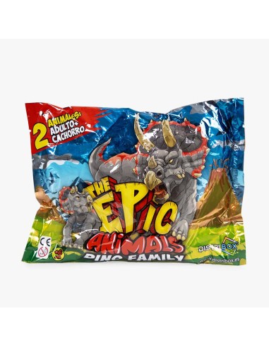 SOBRES THE EPIC ANIMALS DINO FAMILY, EXP 14 UDS