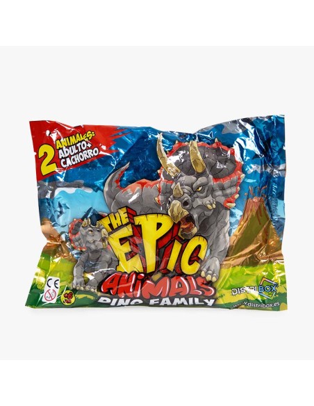 SOBRES THE EPIC ANIMALS DINO FAMILY, EXP 14 UDS