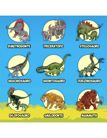 SOBRES THE EPIC ANIMALS DINO FAMILY, EXP 14 UDS