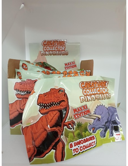 SOBRES CREATURE COLLECTOR DINOSAURS, EXP 12 UDS