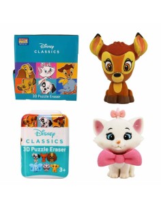 PUZZLE PALZ DISNEY CLASSICS 3D PUZZLE ERASER, EXP 30 UDS 2