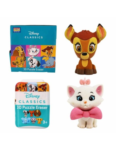 PUZZLE PALZ DISNEY CLASSICS 3D PUZZLE ERASER, EXP 30 UDS