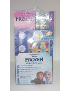 PUZZLE PALZ FROZEN 3D PUZZLE ERASER, EXP 30 UDS 2