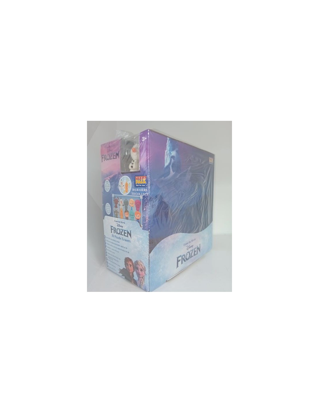 PUZZLE PALZ FROZEN 3D PUZZLE ERASER, EXP 30 UDS