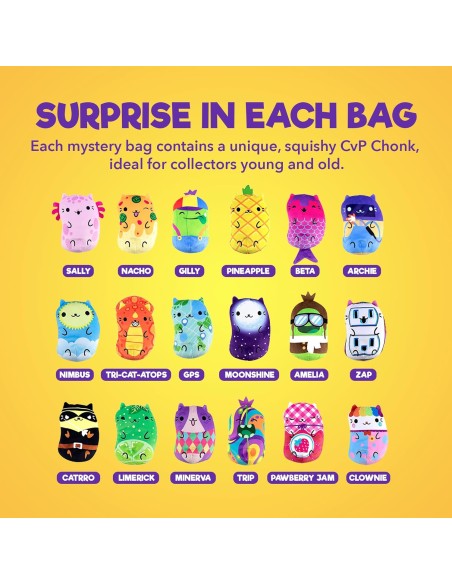 SOBRES CATS VS POCLES CHONKS, EXP 12 UDS