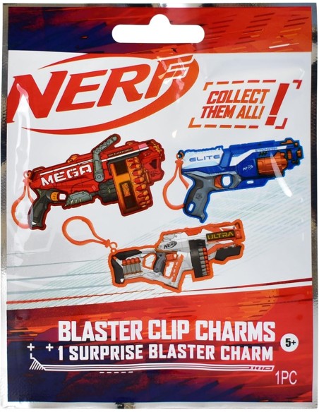 SOBRES NERF PISTOLA CLIP CHARMS, EXP 36 UDS