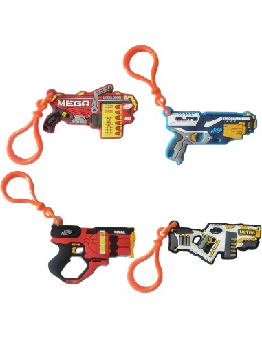 SOBRES NERF PISTOLA CLIP CHARMS, EXP 36 UDS