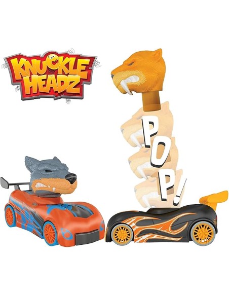 KNUEKLE HEARDZ  HEAD POPPIN RACERS , EXP 12 UDS