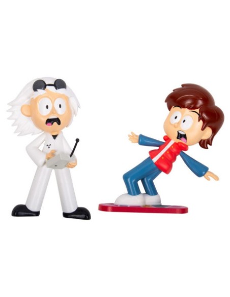 BLISTER BACK TO THE FUTURE DOC AND MARTY COMIC ONS