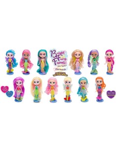 650532 BRIGHT FAIRY FRIENDS MERMAID azul, EXP 6 UDS 2