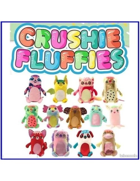 CRUSHIE FLUFFIES , EXP 6 UDS