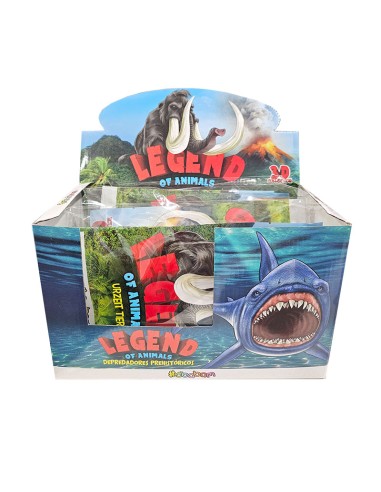 SOBRES LEGEND OF ANIMALS DEPREDADORES PREHISTORICOS, EXP  6