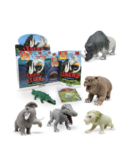 SOBRES LEGEND OF ANIMALS DEPREDADORES PREHISTORICOS, EXP  6