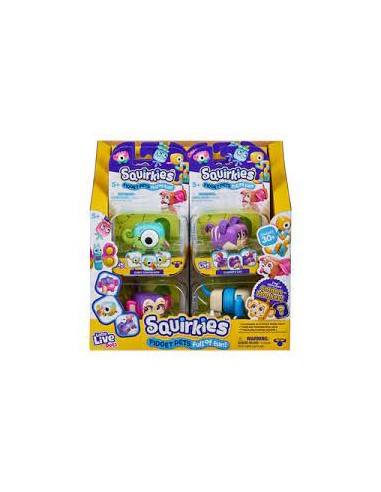 BLISTER LITTLE LIVE PETS SQUIRKIES, EXP 12 UDS