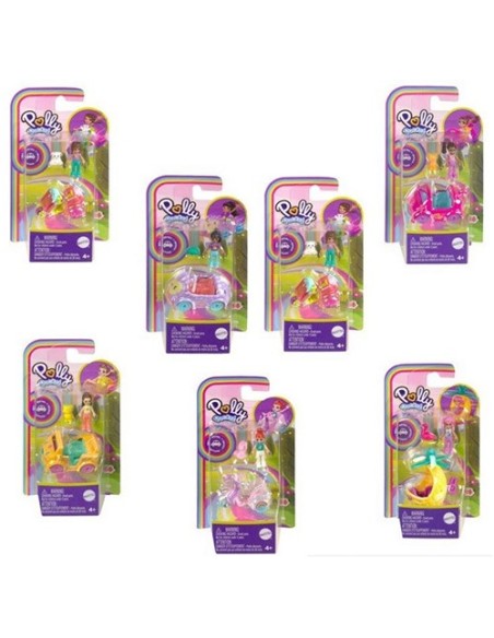BLISTER POLLY POCKET CON VEHICULO  HKV55, EXP 8 UDS