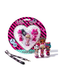 BLISTER LOL SUPRISE FLASH EEZ , EXP 10 UDS