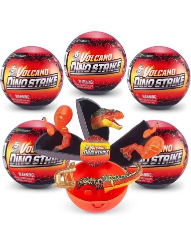 BOLA VOLCANO DINO STRIKE , EXP 12 UDS