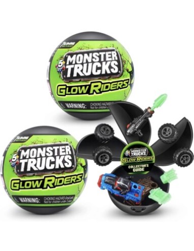 BOLA MONSTER TRUKCKS GLOW RIDERS, EXP 24 UDS