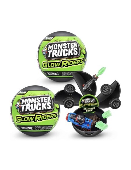 BOLA MONSTER TRUKCKS GLOW RIDERS, EXP 24 UDS