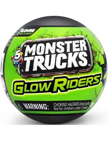 BOLA MONSTER TRUKCKS GLOW RIDERS, EXP 24 UDS