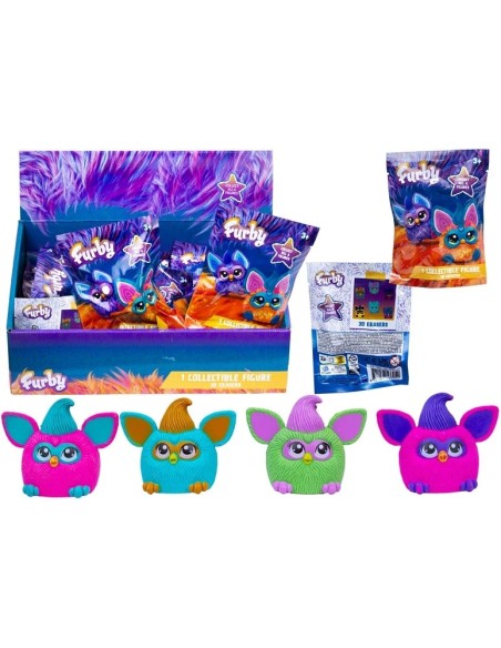 SOBRES FURBY FIGURA 3D ERASERS, EXP 24 UDS