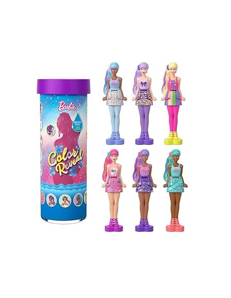 HYF28 MINI BARBIELAND COLOR REVAL DOLLS, EXP 10 UDS