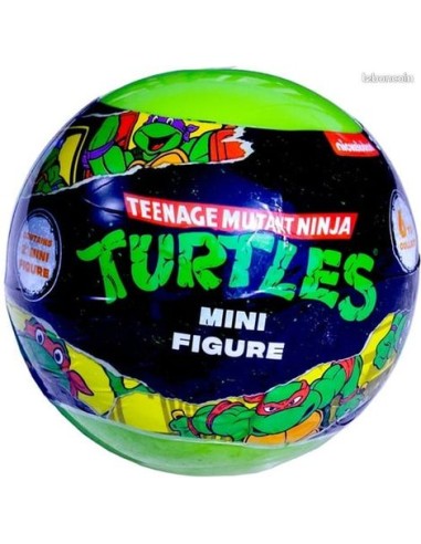 BOLA TEENAGE MUTAN NINJA TURTLES MINI FIGURA,...