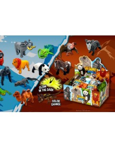 SOBRES THE PLANET WORLD ANIMALS, EXP 16 UDS