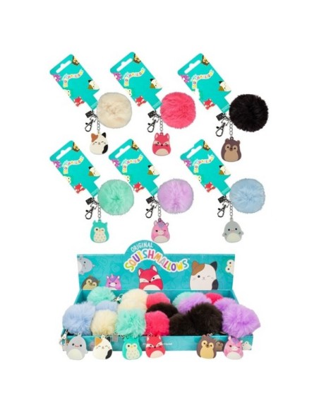ORIGINAL SQUISMALLOWS KEYCHAINS, EXP 18 UDS