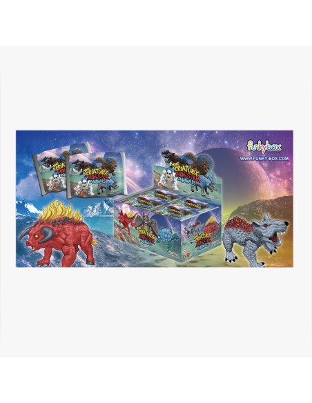 SOBRES THE CRIATURIX MONSTER ANIMASLS, EXP 16 UDS