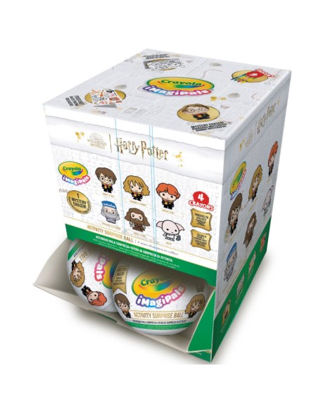 BOLA CRAYOLA IMAGIPALS HARRY POTTER, EXP 12 UDS