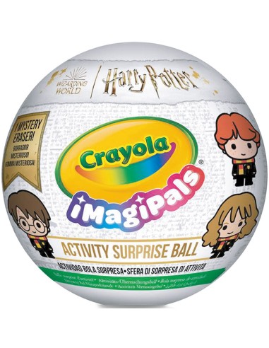 BOLA CRAYOLA IMAGIPALS HARRY POTTER, EXP 12 UDS