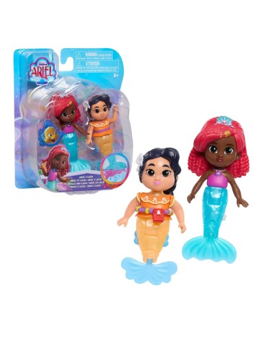BLISTER SET 2 FIGURAS ARIEL JUNIOR
