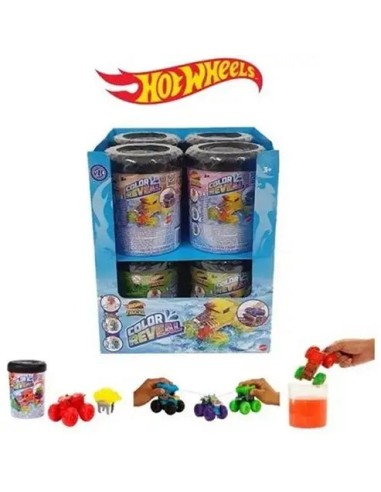 BOTE HOT WHEELS MONSTER TRUCKS COLOR REVEAL,...