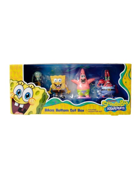 BLISTER BOB ESPONJA SET FAMILIA 4 UDS