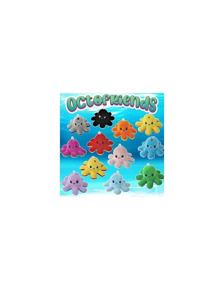 SOBRES PELUCHES REVERSIBLES OCTOFRIENDS, EXP 6 UDS