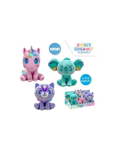 PELUCHES SURTIDOS SWEET DREAMS, EXP 6 UDS