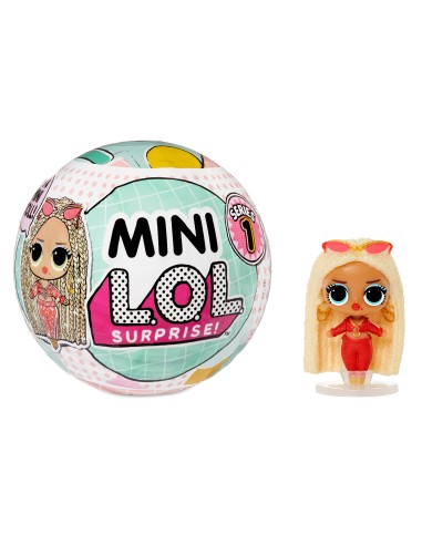BOLA LOL SURPRISE MINI DOLL SERIE 1 EXP 22 UDS