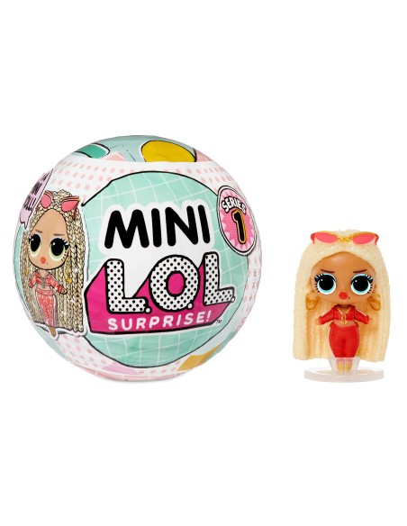BOLA LOL SURPRISE MINI DOLL SERIE 1 EXP 22 UDS