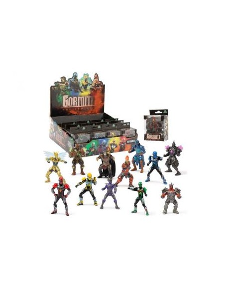 CAJITA FIGURAS GORMITI NEW ERA , EXP 24 UDS