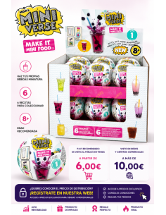 BOLA MINI VERSE MAKE IT DRINKS , EXP 12 UDS