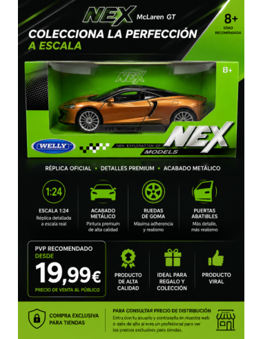 COCHE NEX  MCLAREN WELLY