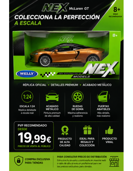 COCHE NEX  MCLAREN WELLY