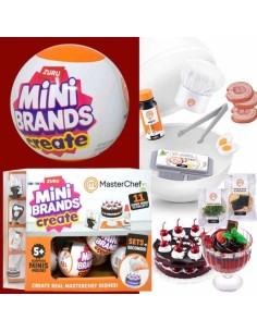 BOLA MINI BRANDS CREATE MASTER CHEF, EXP 25 UDS