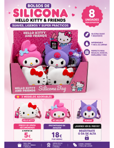 BOLSO HELLO KITTY AND FRIENDS,  EXP 8 UDS