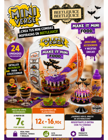 BOLA MINI VERSE MAKE IT MINI FOOD, EXP 15 UDS