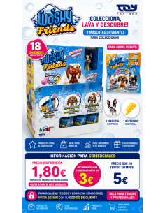 SOBRES WASHY FRIENDS, EXP 18 UDS