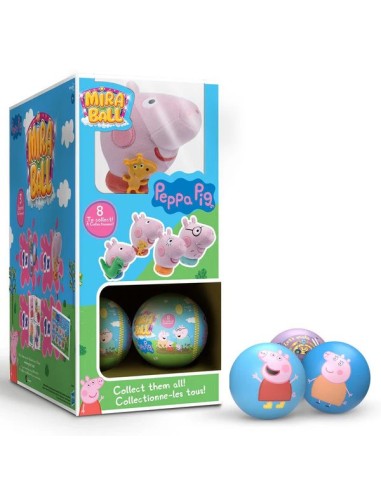 BOLA MIRA BALL PEPPA PIG, EXP 28 UDS