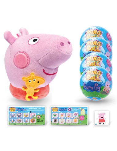 BOLA MIRA BALL PEPPA PIG, EXP 28 UDS